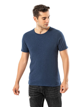 Şahinler - LJUNG Erkek T-Shirt TML284001-DUSTYBLUE Şahinler - LJUNG Erkek T-Shirt TML284001-DUSTYBLUE