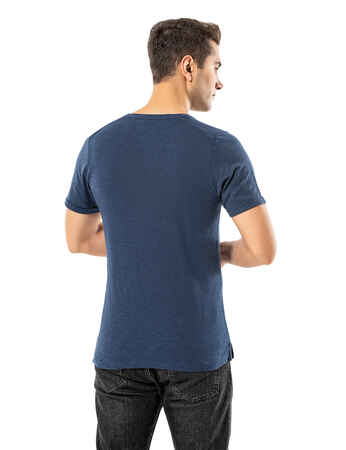 LJUNG Erkek T-Shirt TML284001-DUSTYBLUE - Thumbnail