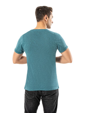 Şahinler - LJUNG Erkek T-Shirt TML284001-VGREEN (1)