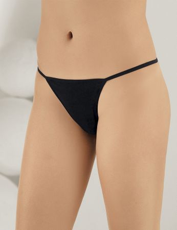 Şahinler - Mel Bee Likralı String MB3042 Siyah