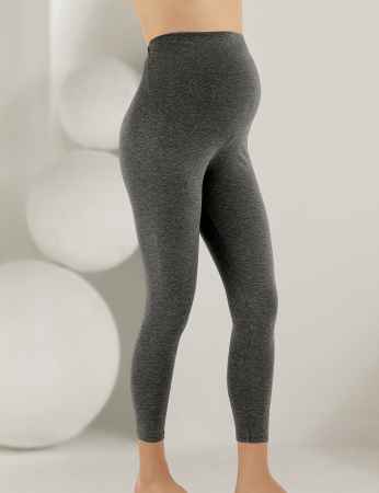Mel Bee Maternity Leggings Dark Grey MB4501 - Thumbnail