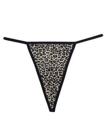 Mel Bee String Pantie Leopard MB3042 - Thumbnail