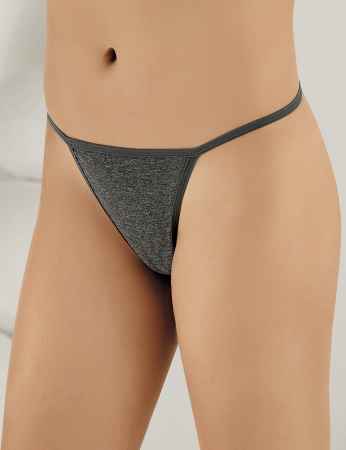 Mel Bee String Pantie MB3044-K.GR - Thumbnail