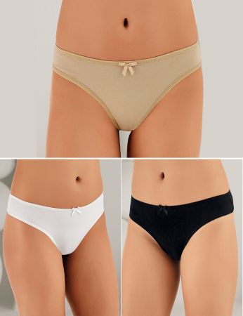 Şahinler - Şahinler 6 Lı Paket Kadın Tanga MB3089