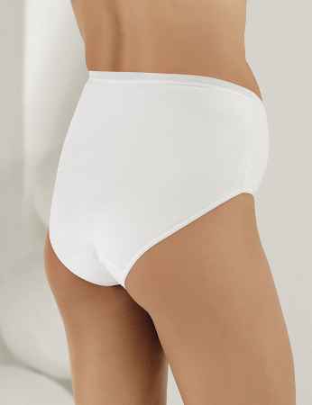 Sahinler 6-Pack Maternity Brief Lycra Supreme High Waist White MB142 - Thumbnail