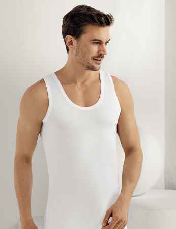 Sahinler 6-Packs Man Singlet 100% Cotton ME002 - Thumbnail