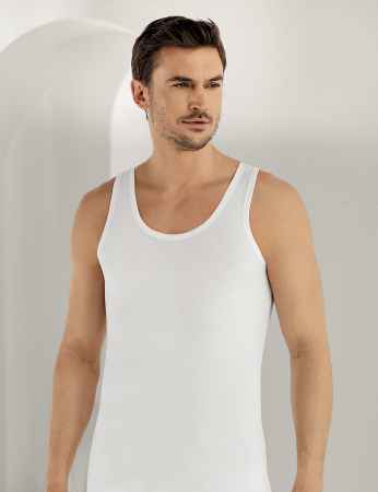 Sahinler 6-Packs Man Singlet 100% Cotton ME066 - Thumbnail