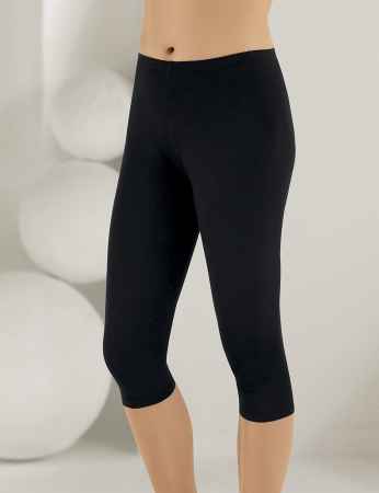 Sahinler 7/8 Leggins für Damen schwarz MB882 - Thumbnail