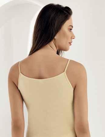 Şahinler - Sahinler Basic Strap Camisole Cream MB001 (1)