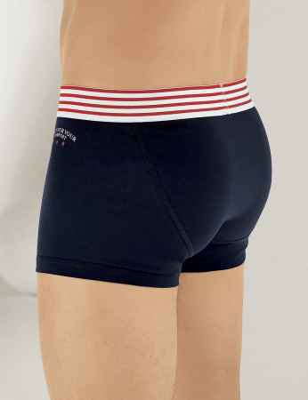 Şahinler - Şahinler California Baskılı Likralı Boxer Lacivert ME112 (1)