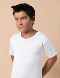 Şahinler - Sahinler Boy Cotton Singlet Crew Neck White MEC001 Şahinler - Sahinler Boy Cotton Singlet Crew Neck White MEC001