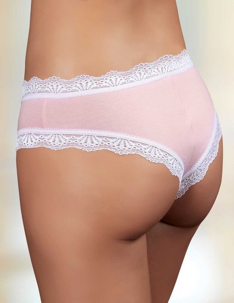 Şahinler - Sahinler Brief Lace Waist & Hem Pink MB3010 (1)