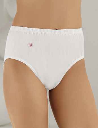 Sahinler Brief Motif Seamless Side White MB018 - Thumbnail