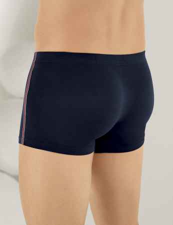 Sahinler Herren Lycra Modal Boxer-Short Marineblau ME124 - Thumbnail