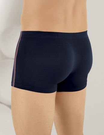 Şahinler - Sahinler Herren Lycra Modal Boxer-Short Marineblau ME124 (1)