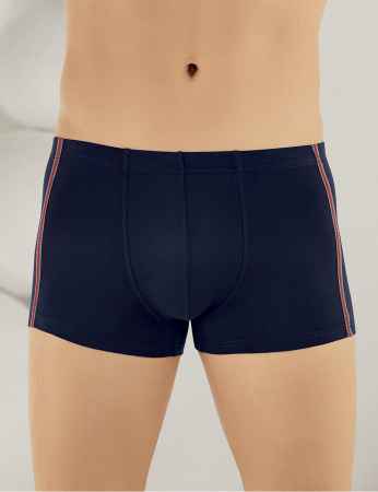 Sahinler Herren Lycra Modal Boxer-Short Marineblau ME124 - Thumbnail