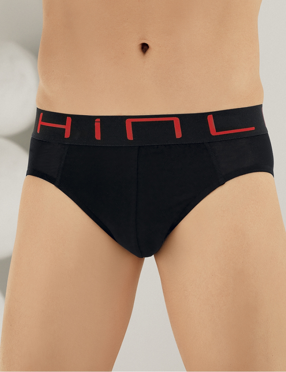 Şahinler Herren ModalSlip Schwarz ME121