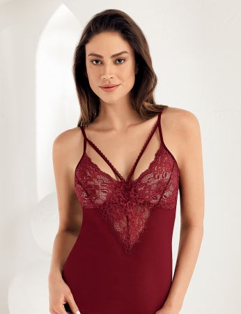 Şahinler - Şahinler İp Askılı Kadın Atlet MB1042-BRD