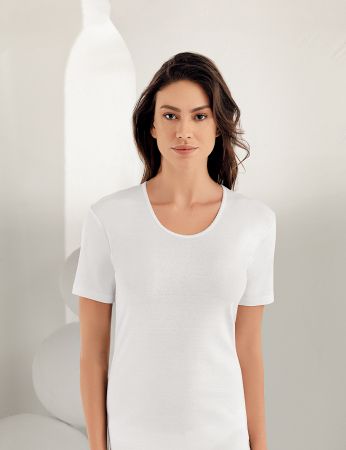 Şahinler - Şahinler Kısa Kollu Kadın Atlet MB013