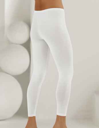 Sahinler Long Leggings White MB886 - Thumbnail