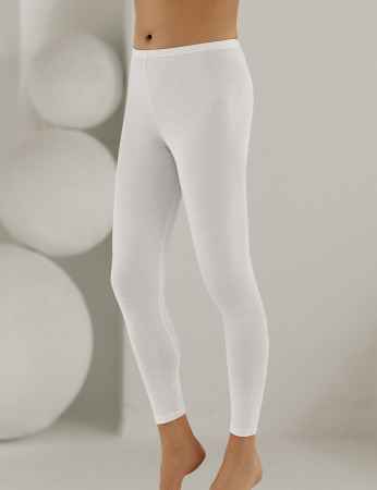 Sahinler Long Leggings White MB886 - Thumbnail