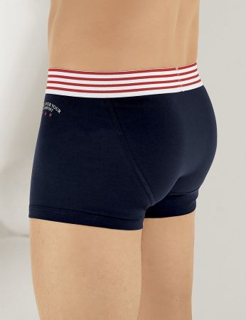 Şahinler - Sahinler Lycra Boxer-Shorts mit California Aufdruck Marineblau ME112 (1)