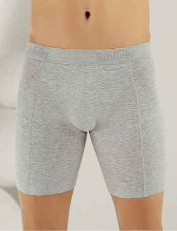 Şahinler Lycra Long Men Boxer Grey ME114 - Thumbnail