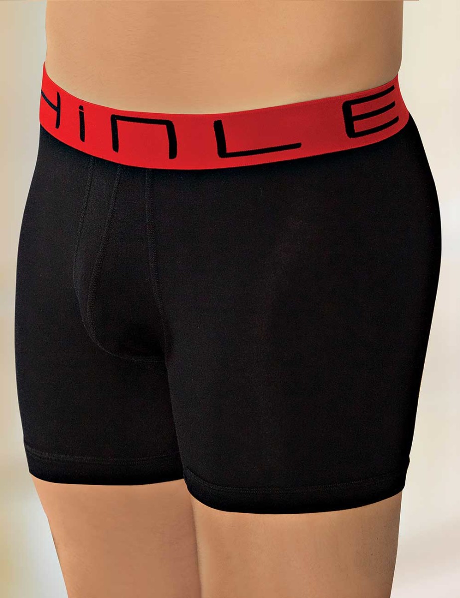 Şahinler Lycra Modal Men Boxer Black ME127