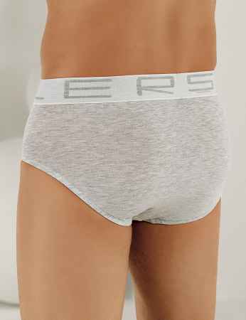 Şahinler - Şahinler Lycra Modal Men Brief Grey ME120 (1)