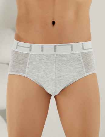 Şahinler Lycra Modal Men Brief Grey ME120 - Thumbnail