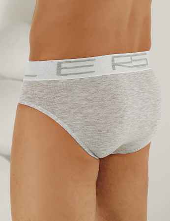 Şahinler Lycra Modal Men Brief Grey ME121 - Thumbnail