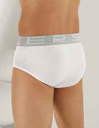 Şahinler - Şahinler Lycra Modal Men Brief White ME120 (1)