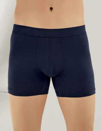 Sahinler Man Boxer Navy Blue ME031 - Thumbnail