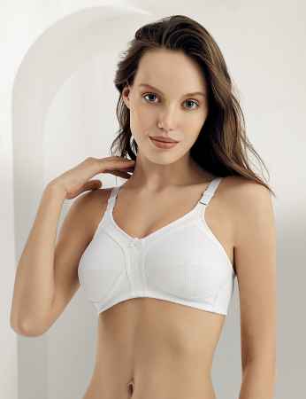 Sahinler Minimiser Bra White M8040 - Thumbnail