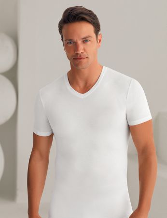 Şahinler - Şahinler Modal V Yaka Erkek Atlet ME140-BY