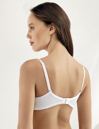 Şahinler - Sahinler Non Push-up Bra Bra with White M9000 (1)