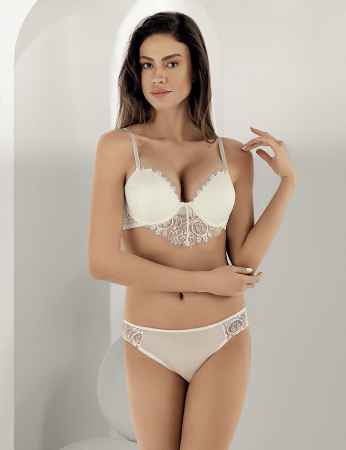 Sahinler Push-up Bra & Brief Set MB12300-EC - Thumbnail