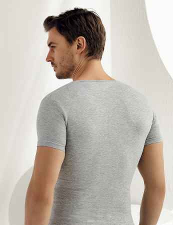 Şahinler - Sahinler Supreme Lycra Singlet Short Sleeve Grey ME088 (1)