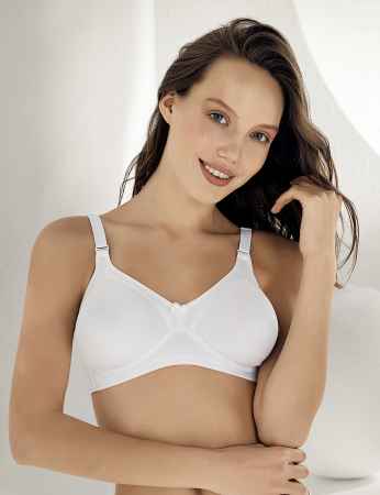 Sahinler Underwire Minimiser Bra White M8080 - Thumbnail