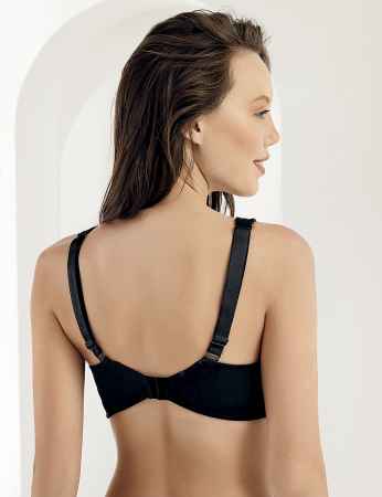 Şahinler - Sahinler Wide Strap Minimiser Bra Black M8010 (1)