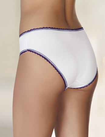 Sahinler Women Panties White D-3067 - Thumbnail