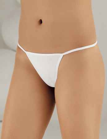 Sahinler Women Panties White MB3075 - Thumbnail